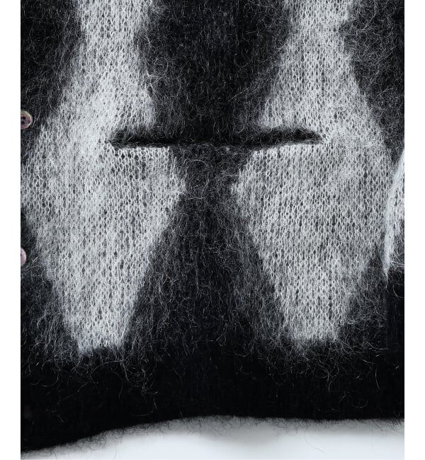 J.S.Homestead「Stead / モヘア ミックス スクエア カーディガン」|カーディガン|