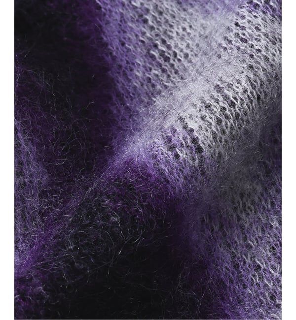 J.S.Homestead「Stead / モヘア ミックス スクエア カーディガン」|カーディガン|