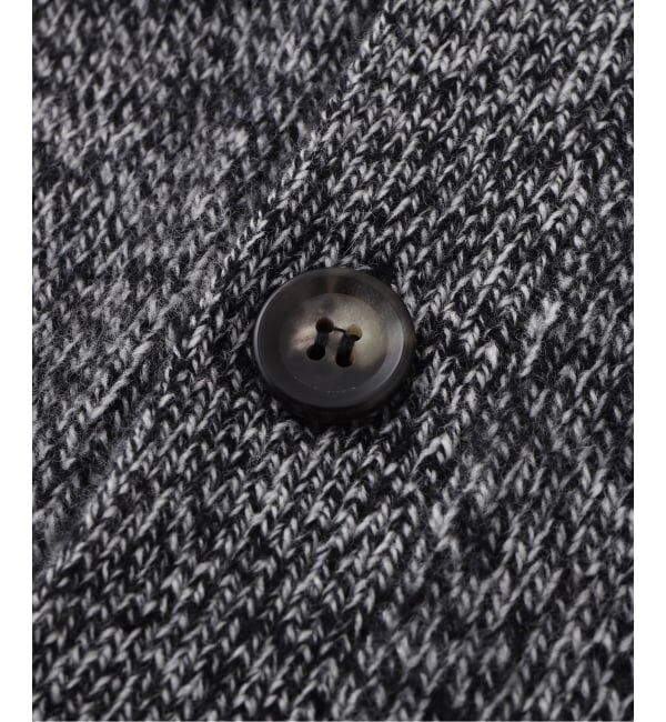 JOURNAL STANDARD「NOMARHYTHM TEXTILE (ノーマリズム テキスタイル) Argyle & Check Mix Cardigan」|カーディガン|