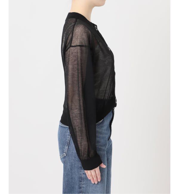 journal standard L'essage「【JANE SMITH/ジェーンスミス】16G SHEER SHORTカーディガン」|カーディガン|