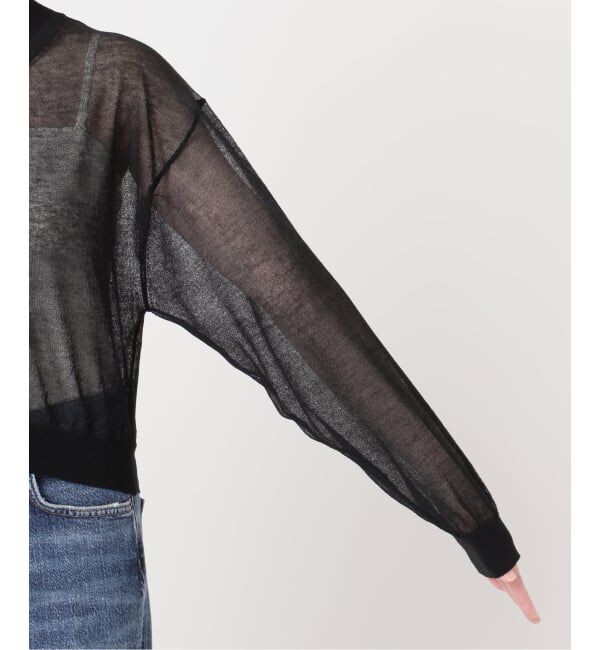 journal standard L'essage「【JANE SMITH/ジェーンスミス】16G SHEER SHORTカーディガン」|カーディガン|