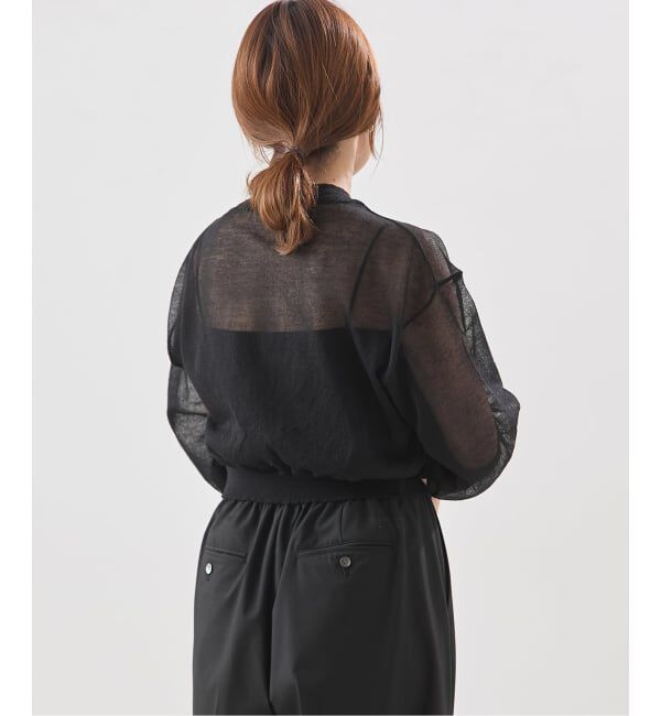 journal standard L'essage「【JANE SMITH/ジェーンスミス】16G SHEER SHORTカーディガン」|カーディガン|