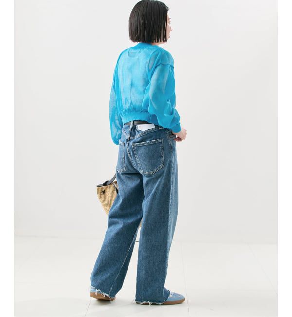 journal standard L'essage「【JANE SMITH/ジェーンスミス】16G SHEER SHORTカーディガン」|カーディガン|