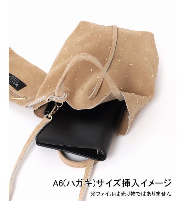 JOURNAL STANDARD relume「《予約》【MARLON FIRENZE/マルロン】SHOPPER MINI STUDS SUEDE」|トートバッグ|