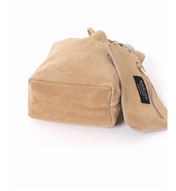 JOURNAL STANDARD relume「《予約》【MARLON FIRENZE/マルロン】SHOPPER MINI STUDS SUEDE」|トートバッグ|