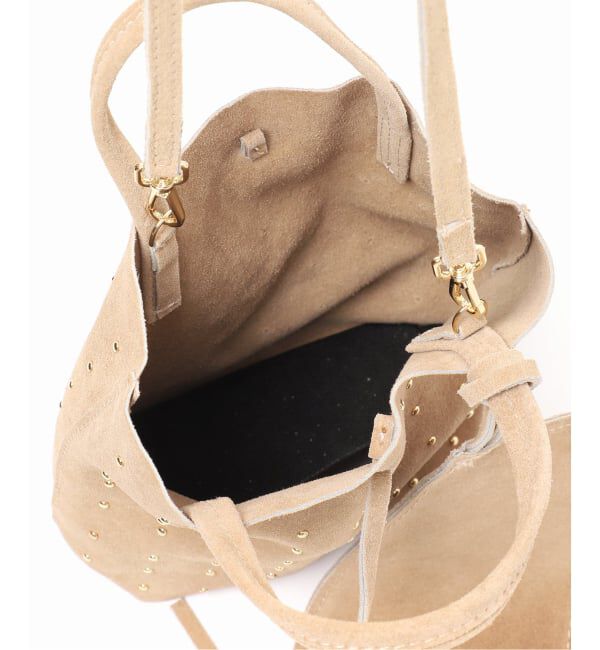 JOURNAL STANDARD relume「《予約》【MARLON FIRENZE/マルロン】SHOPPER MINI STUDS SUEDE」|トートバッグ|