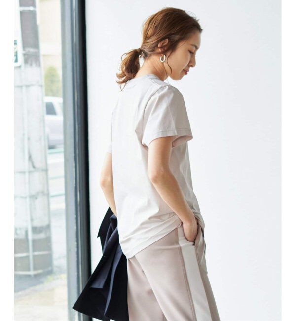 Spick and Span「≪追加≫ファインコットンTシャツ」|Tシャツ・カットソー|