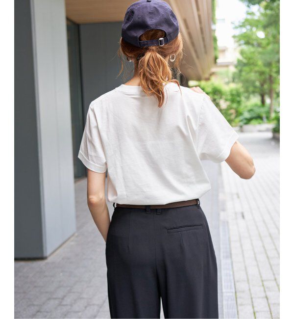 Spick and Span「≪追加≫ファインコットンTシャツ」|Tシャツ・カットソー|