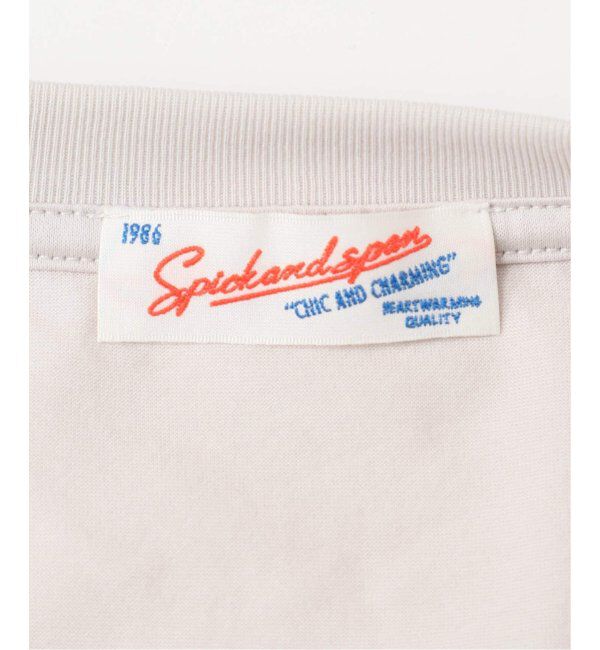 Spick and Span「≪追加≫ファインコットンTシャツ」|Tシャツ・カットソー|