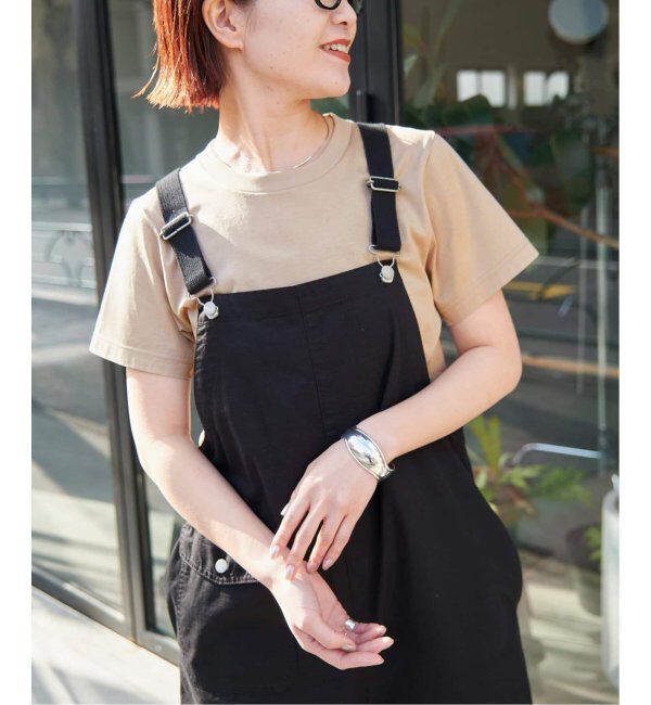 Spick and Span「≪追加≫ファインコットンTシャツ」|Tシャツ・カットソー|ベージュ