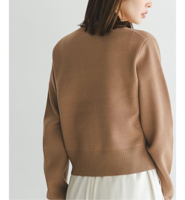 NOBLE「ダブル編みショートカーデ」|カーディガン|