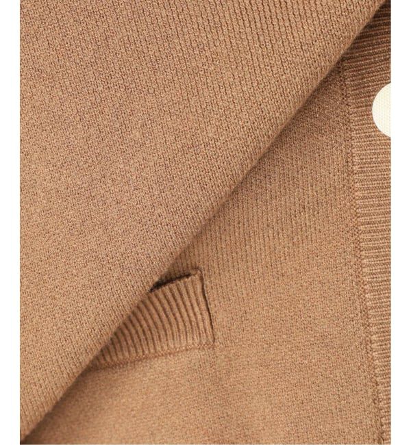 NOBLE「ダブル編みショートカーデ」|カーディガン|