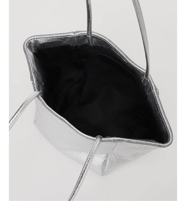 FRAMeWORK「AULENTTI /オウレンティ LONG HANDLE トート（シルバー）」|トートバッグ|