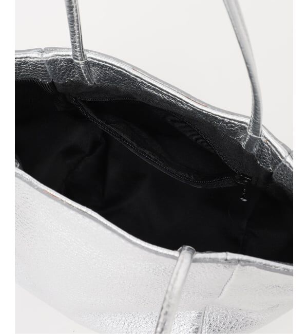 FRAMeWORK「AULENTTI /オウレンティ LONG HANDLE トート（シルバー）」|トートバッグ|