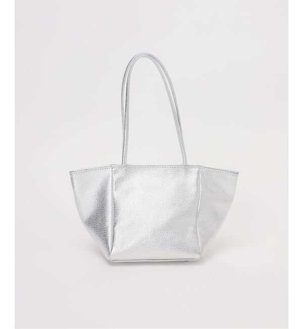 FRAMeWORK「AULENTTI /オウレンティ LONG HANDLE トート（シルバー）」|トートバッグ|