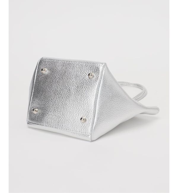 FRAMeWORK「AULENTTI /オウレンティ LONG HANDLE トート（シルバー）」|トートバッグ|