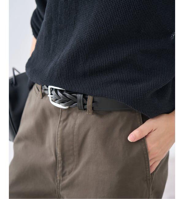 FRAMeWORK「TORY LEATHER/トリーレザー 11/4BRAIDED ベルト」|ベルト|