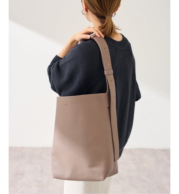 FRAMeWORK「&MYUQ/アンドミューク JUNO light」|ショルダー・メッセンジャー|ブラウン C