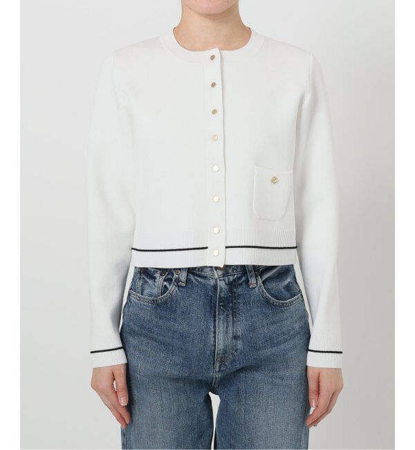  「【洗える】ウォッシャブルスムースカーディガン」|カーディガン|