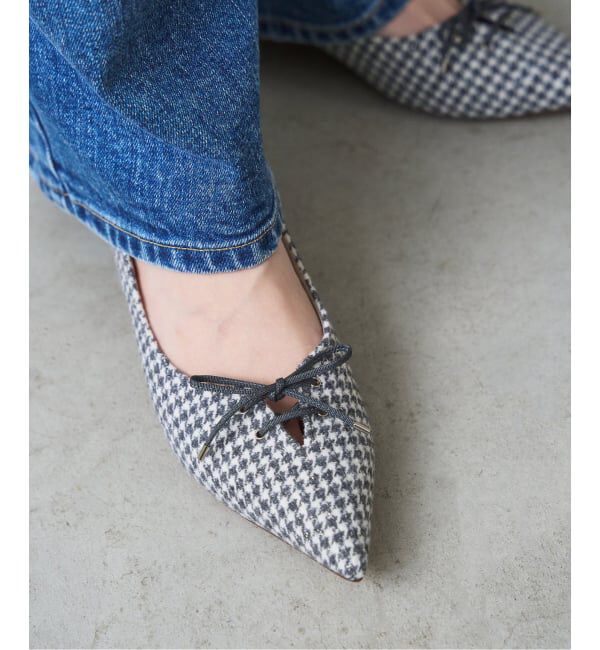  「3.5cmレースアップパンプス」|パンプス|