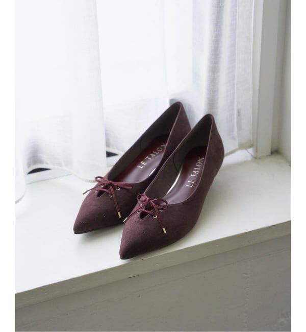  「3.5cmレースアップパンプス」|パンプス|