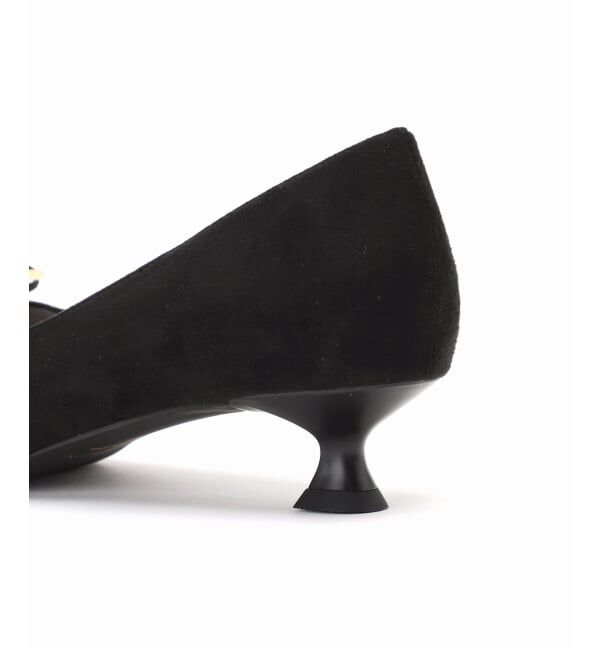  「3.5cmレースアップパンプス」|パンプス|