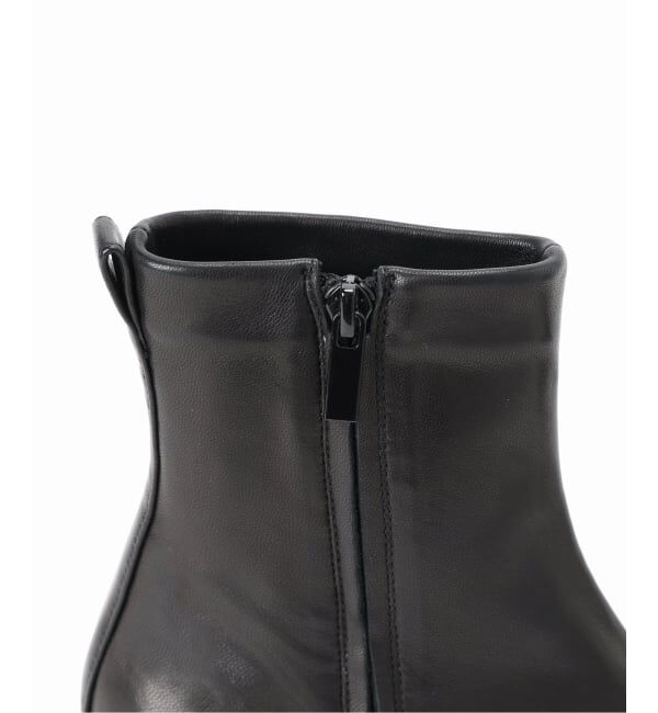 GRISE「GRISEレザーポインテッドソフトフィットショートブーツ」|ショートブーツ|