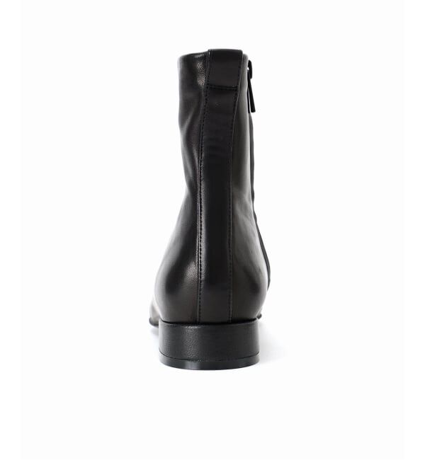 GRISE「GRISEレザーポインテッドソフトフィットショートブーツ」|ショートブーツ|