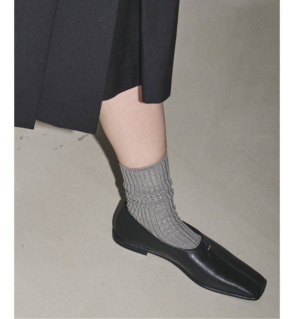 GRISE「GRISEレザースクエアハイバンプフラット」|その他|