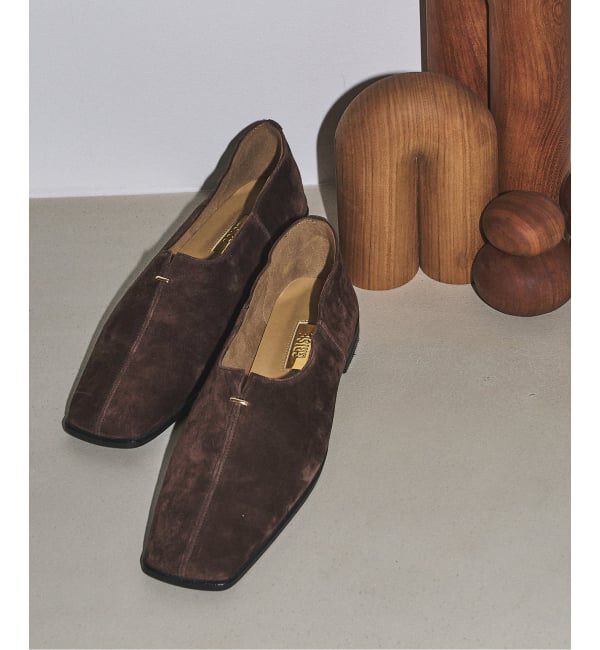 GRISE「GRISEレザースクエアハイバンプフラット」|その他|