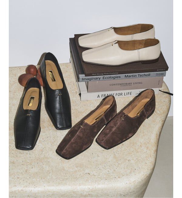 GRISE「GRISEレザースクエアハイバンプフラット」|その他|