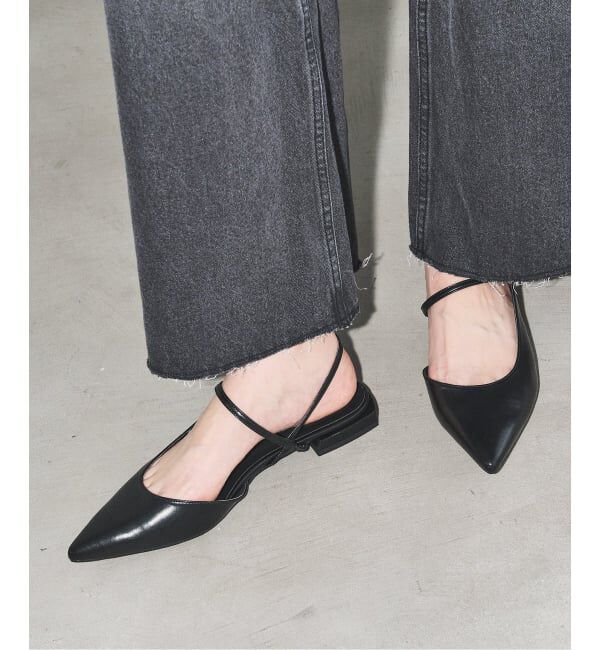 GRISE「《追加》GRISEポインテッドストラップスリングバック」|その他|