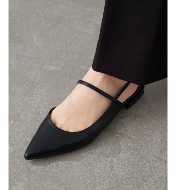 GRISE「《追加》GRISEポインテッドストラップスリングバック」|その他|