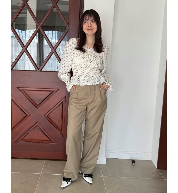  「《WEB限定》Le decore / ル デコレ lady ribbon バックベルト」|その他|