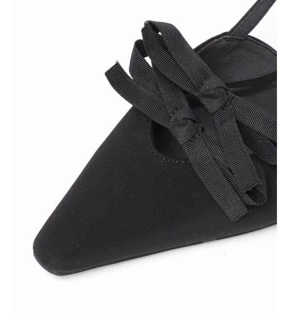  「《WEB限定》Le decore / ル デコレ lady ribbon バックベルト」|その他|