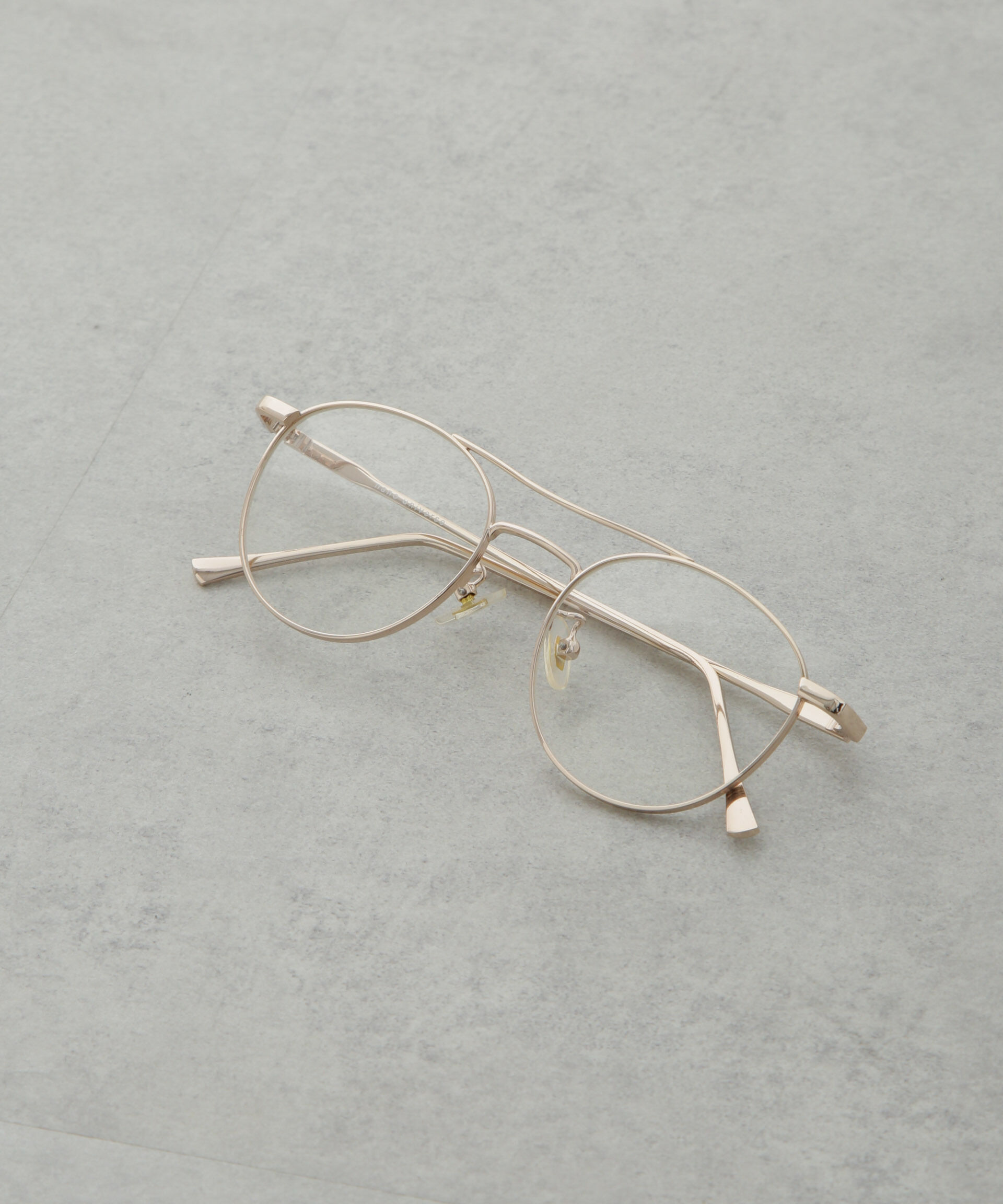 nano･universe「ツインブリッジラウンドサングラス」|メガネ|