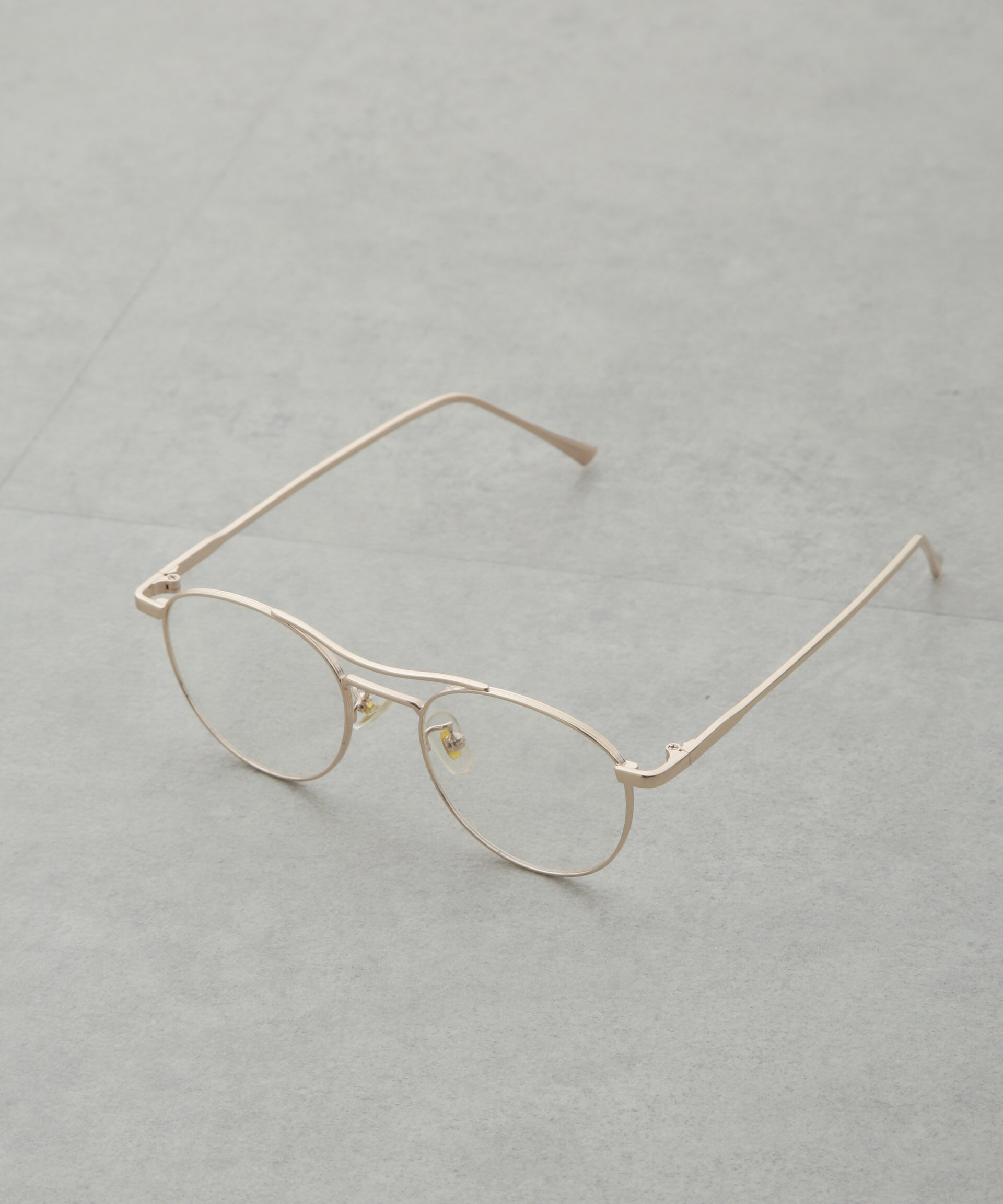 nano･universe「ツインブリッジラウンドサングラス」|メガネ|