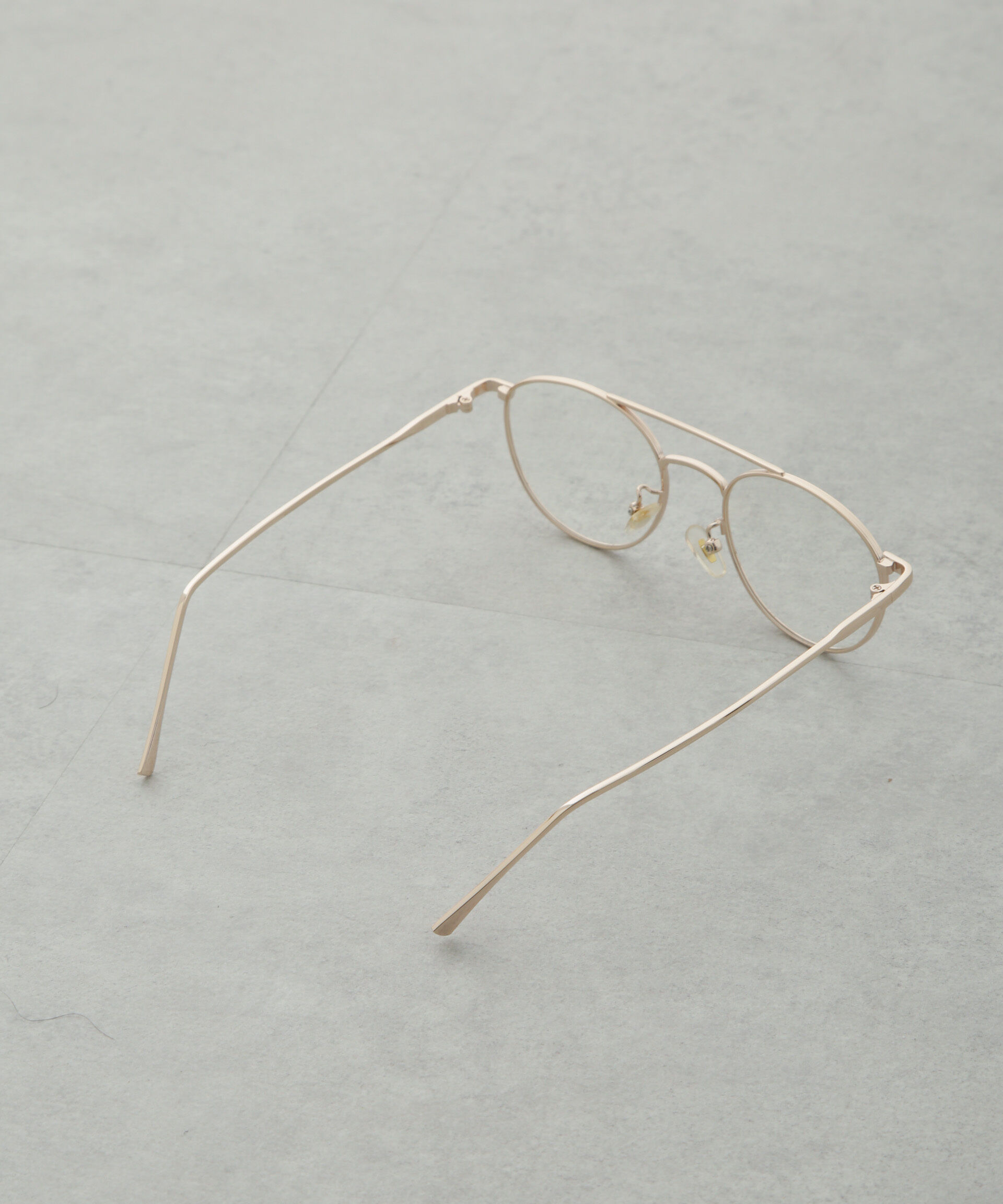 nano･universe「ツインブリッジラウンドサングラス」|メガネ|