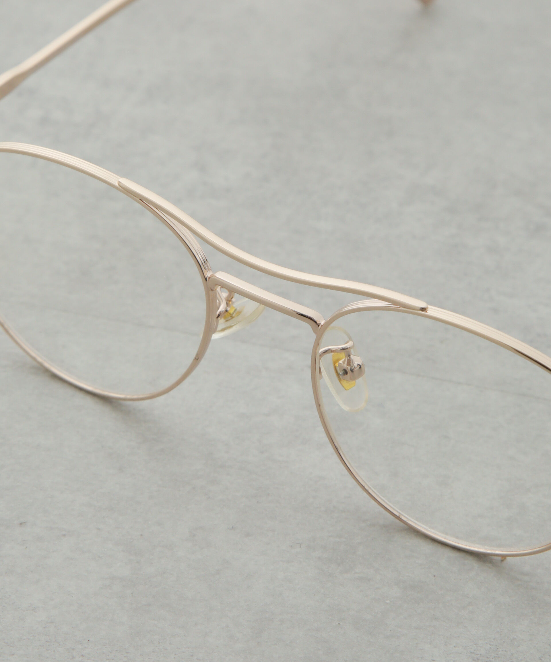 nano･universe「ツインブリッジラウンドサングラス」|メガネ|