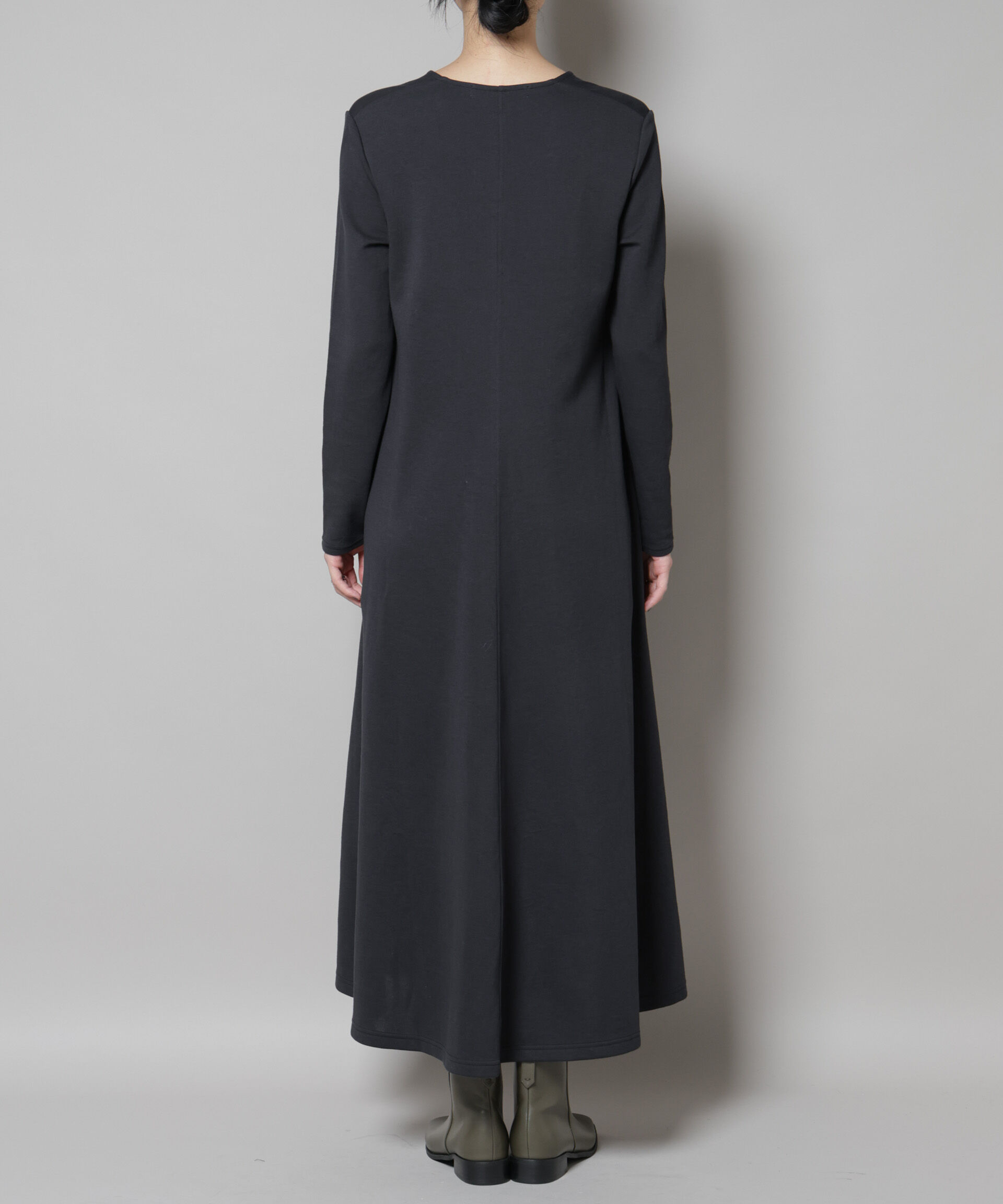 nano･universe「ライトコットンダンボールフレアワンピース」|ワンピース|