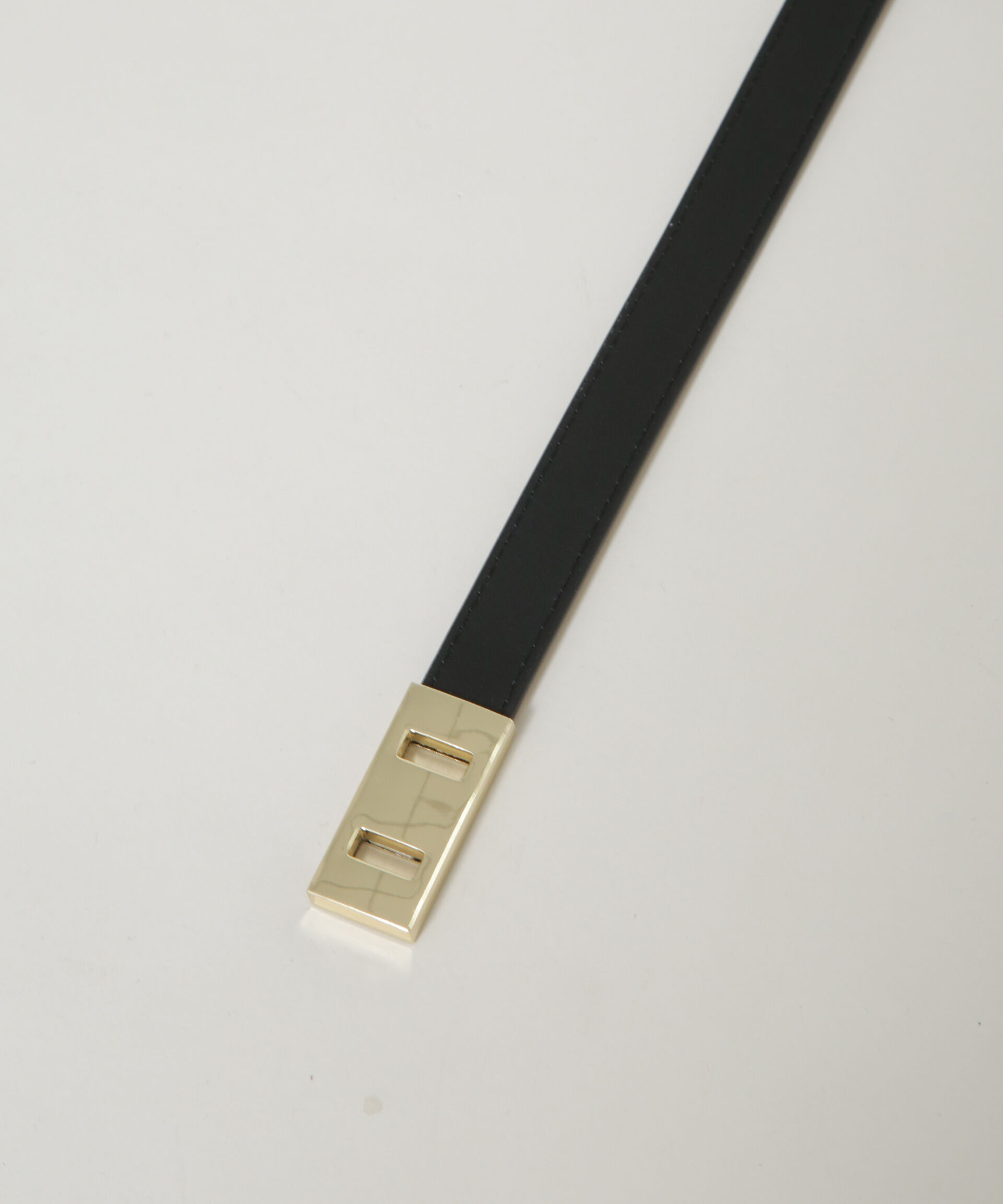 nano･universe「ターンロックレザーベルト」|ベルト|