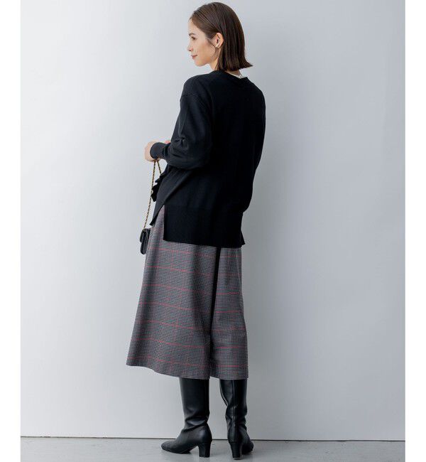 組曲「【WEB限定】サイドフリルカーディガン」|カーディガン|