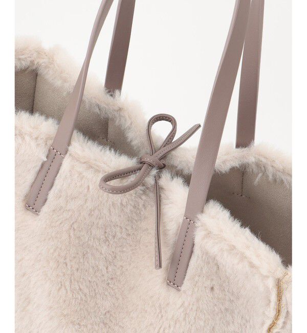 自由区「ムートンリバーシブルトート バッグ」|トートバッグ|