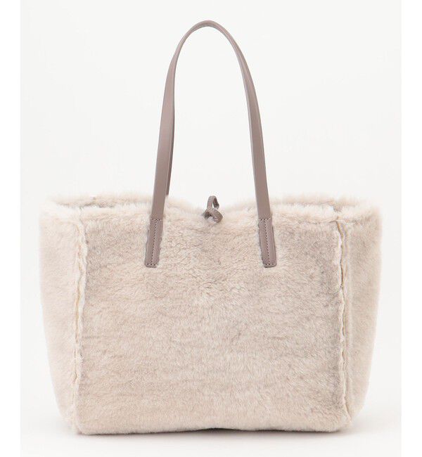 自由区「ムートンリバーシブルトート バッグ」|トートバッグ|