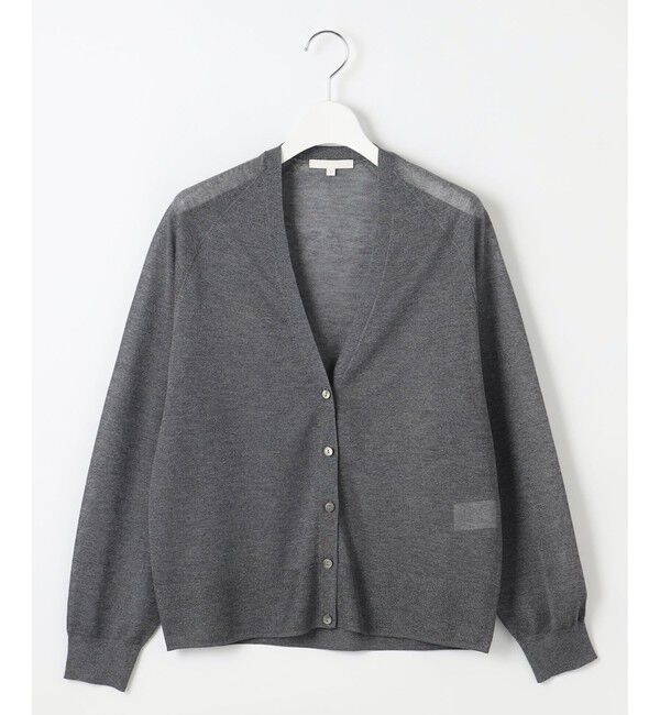 自由区「【洗える】ブライトシアー カーディガン」|カーディガン|
