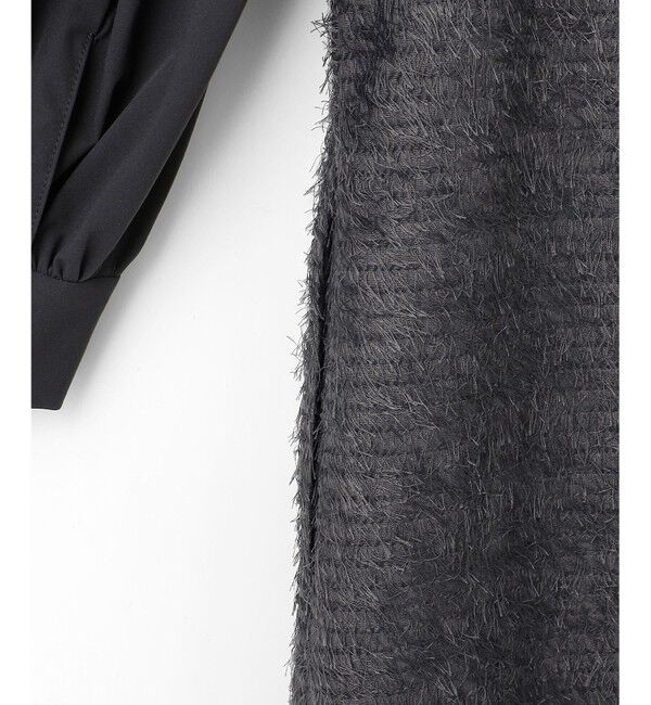 自由区「【カタログ掲載】ループカットジャカード ワンピース」|ワンピース|