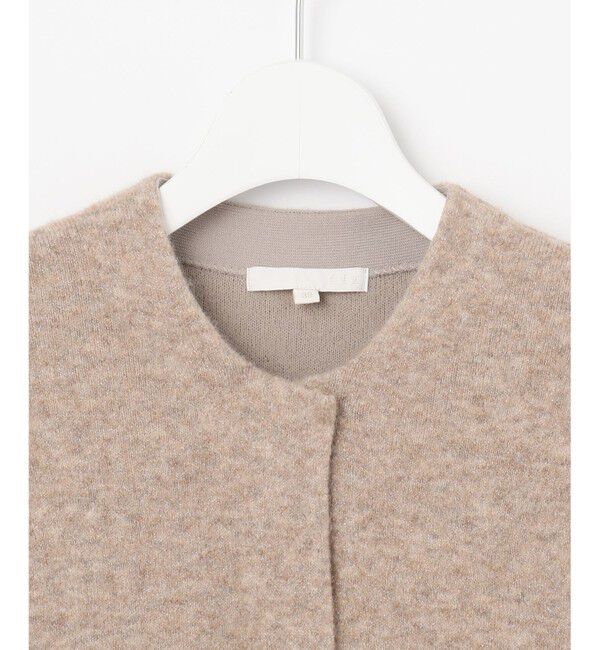 自由区「ラメブークレ アウター」|カーディガン|