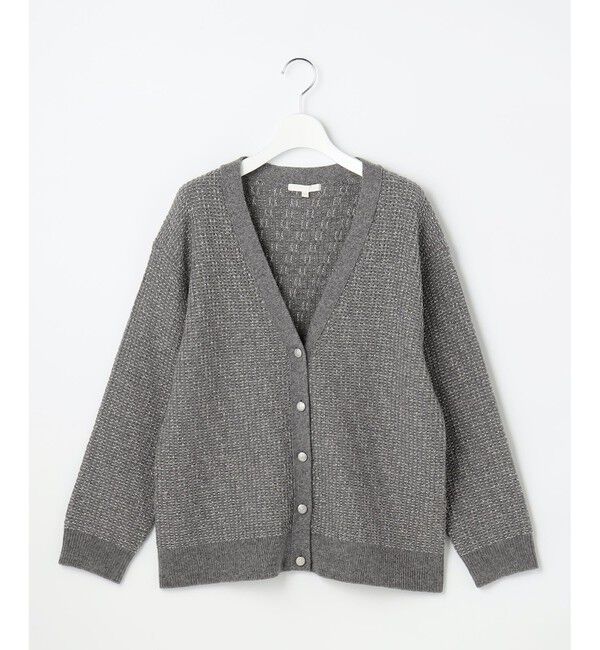 自由区「【SHIHOさん着用】ラメツイード カーディガン」|カーディガン|