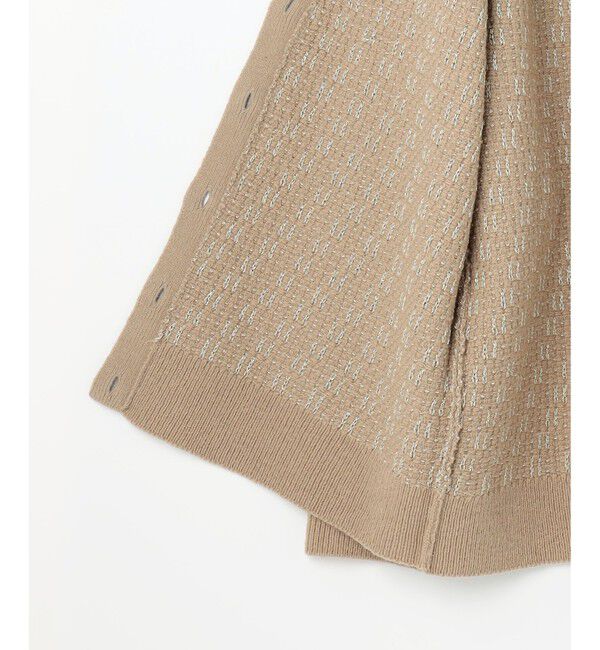 自由区「【SHIHOさん着用】ラメツイード カーディガン」|カーディガン|