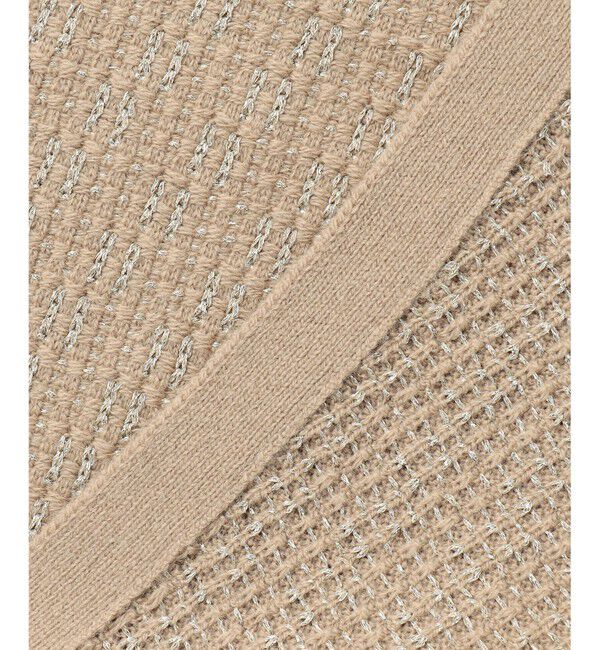 自由区「【SHIHOさん着用】ラメツイード カーディガン」|カーディガン|